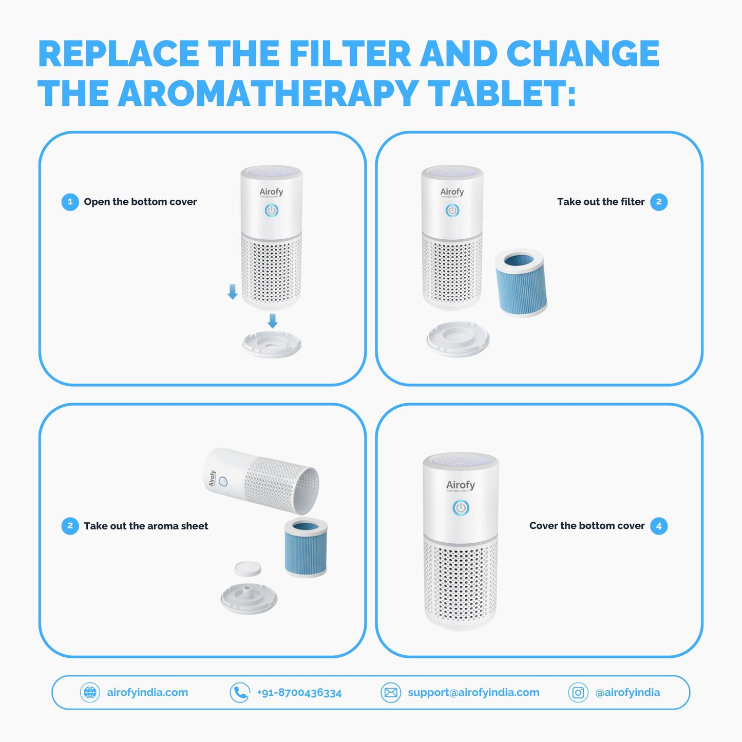 Airo Essential Portable Air Purifier