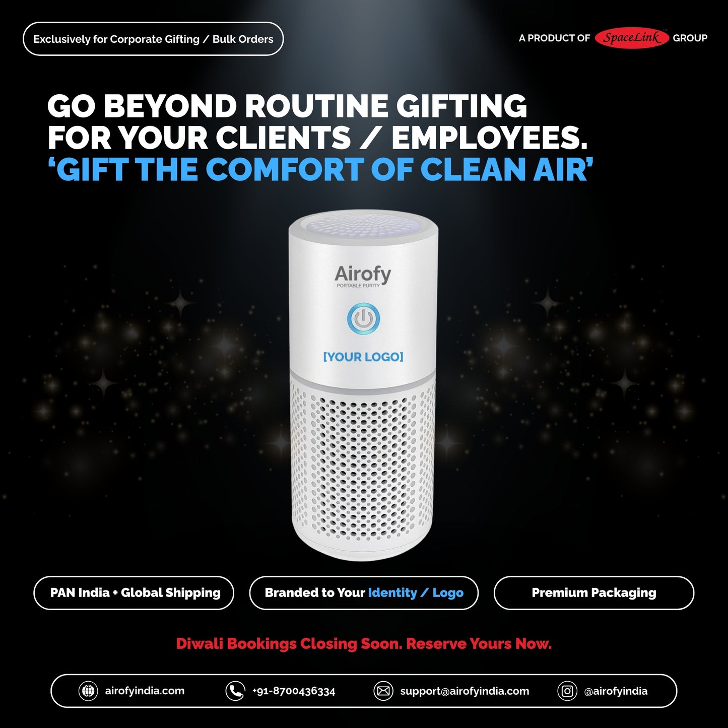 Airo Essential Portable Air Purifier